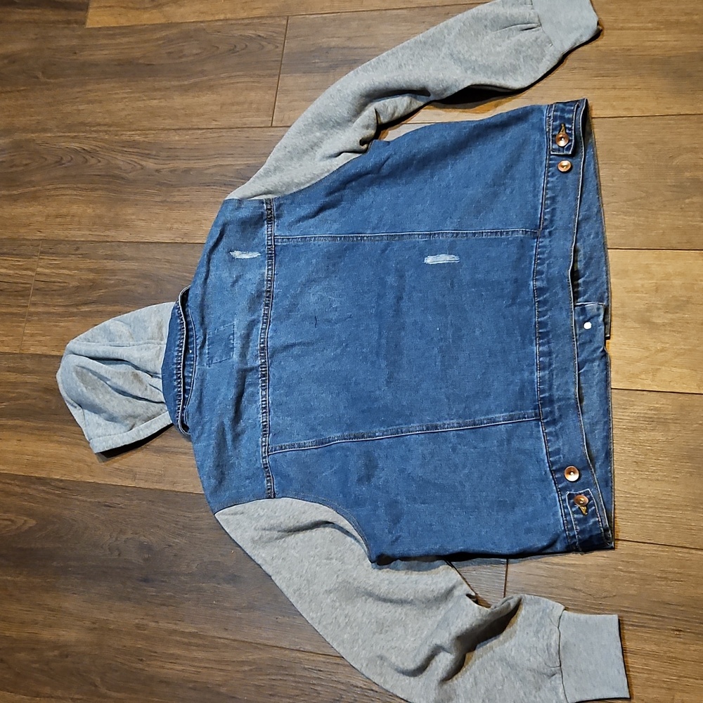 ♦️♦️DENIM JACKET - MEDIUM WASH  SZ 2X - Picture 11 of 12